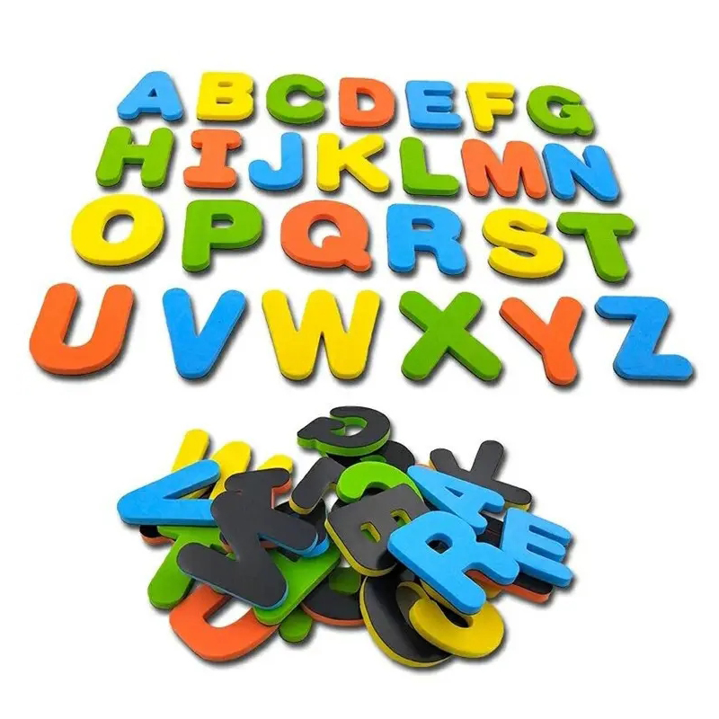 EVA Foam Magnetic Letters Sticker